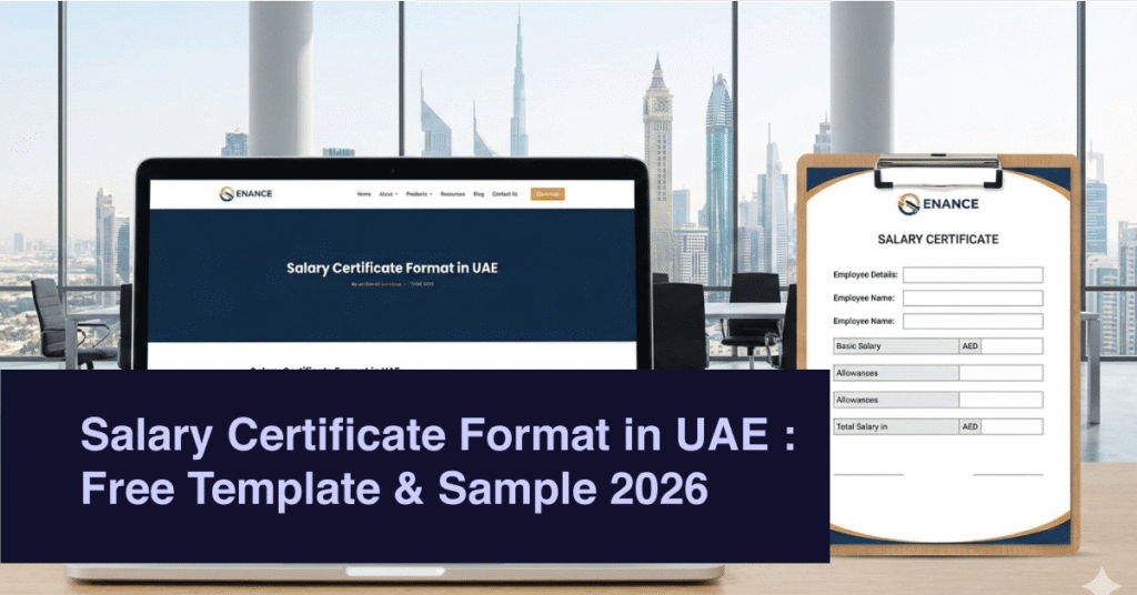 Salary Certificate Format in UAE | Free Template & Sample 2026